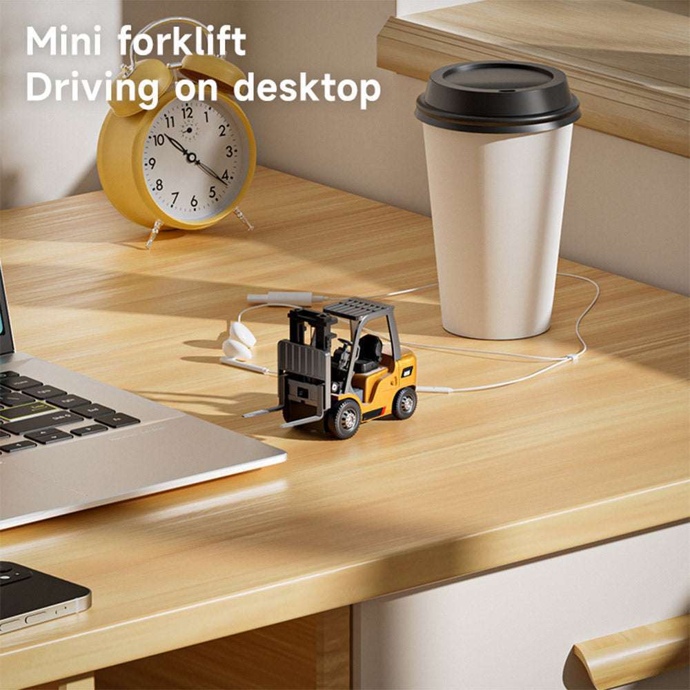 Mini Desktop Remote Control Forklift Truck Toy