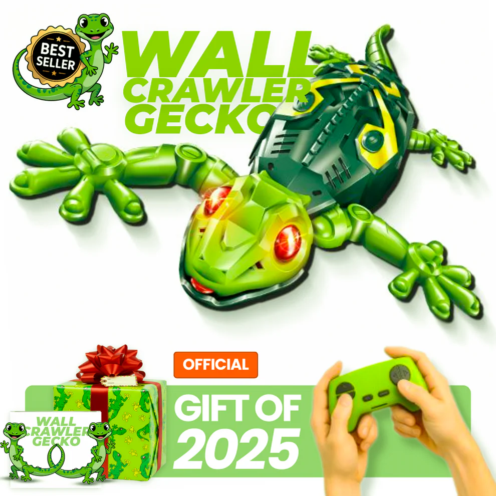 Gravity Gecko™ Wall-Climbing RC Lizard